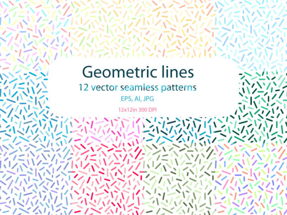 Geometric Lines: Instant Modern Structure for Your Designs