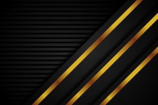 Luxury Black & Gold: A Modern Abstract Background